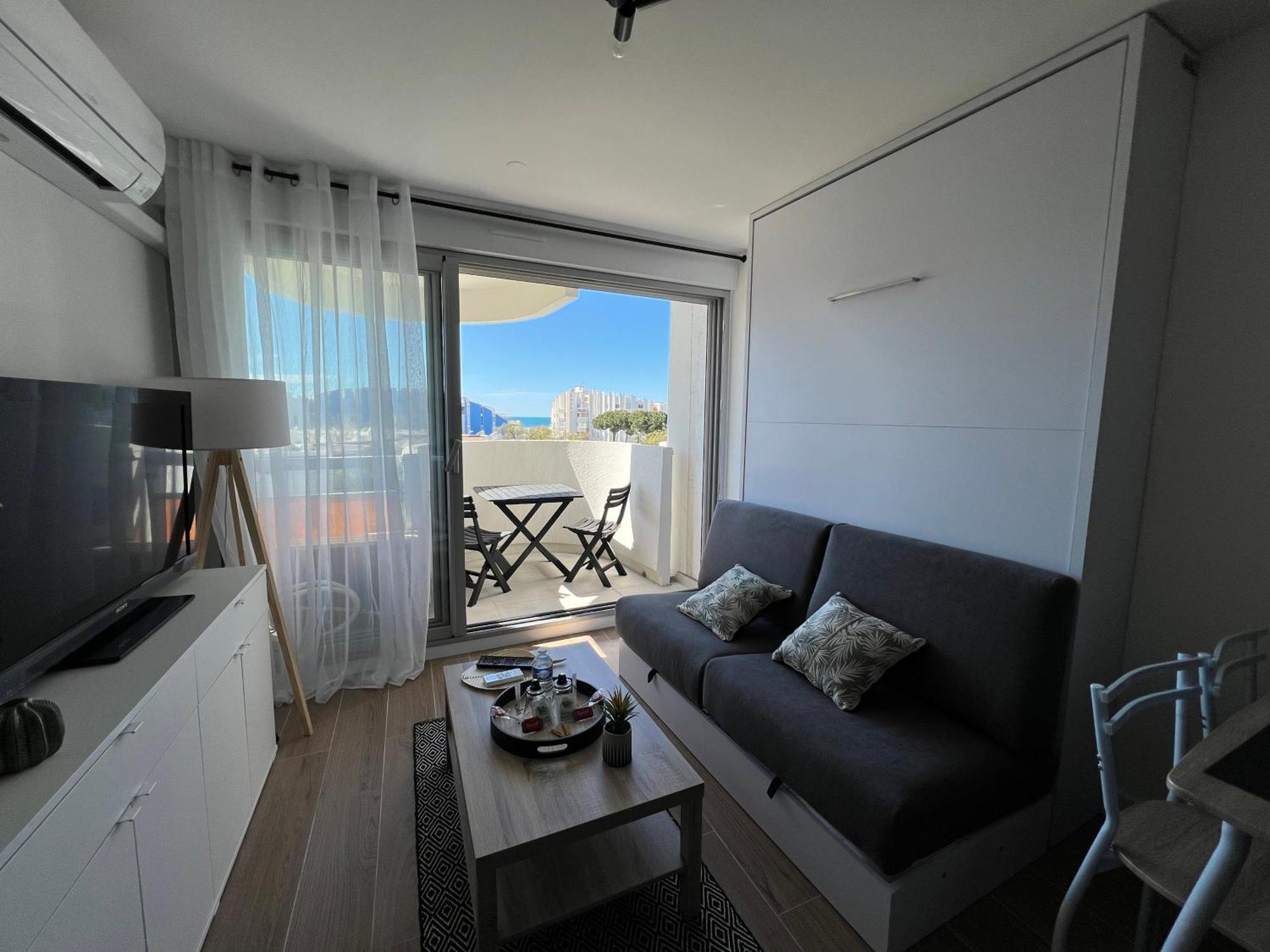 Superbe Studio Cabine Vue Mer 3 Etoiles * La Grande-Motte Exterior foto