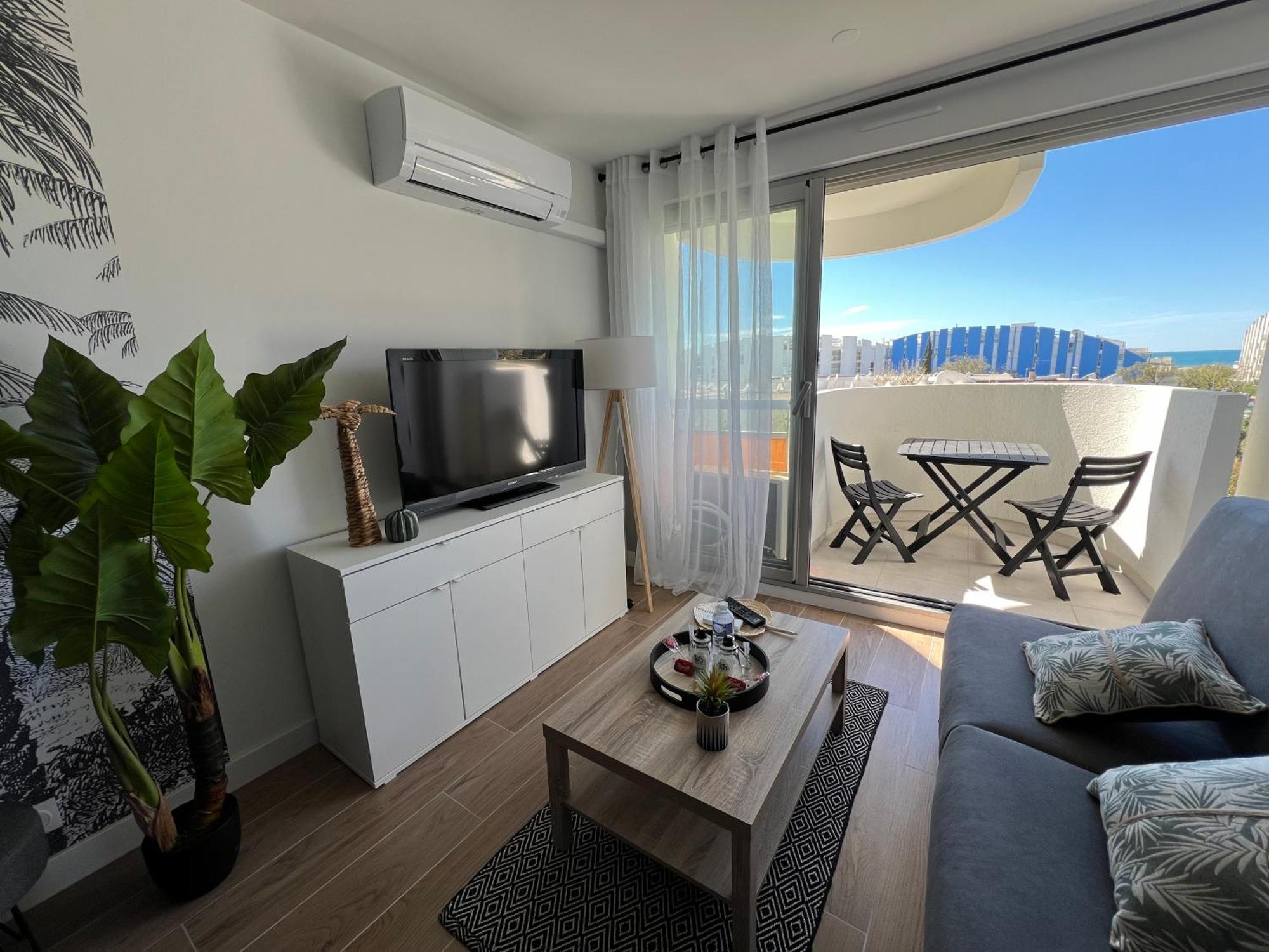Superbe Studio Cabine Vue Mer 3 Etoiles * La Grande-Motte Exterior foto